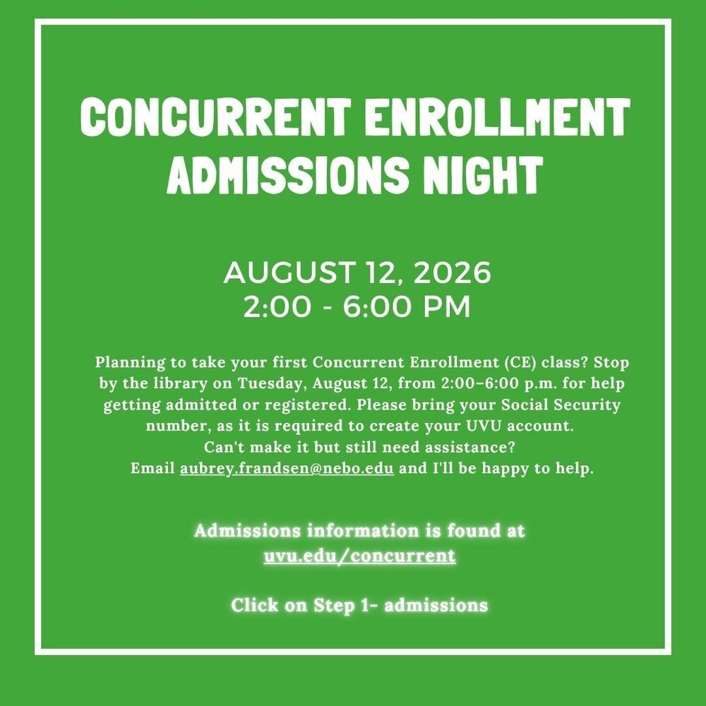 Concurrent Enrollment Night