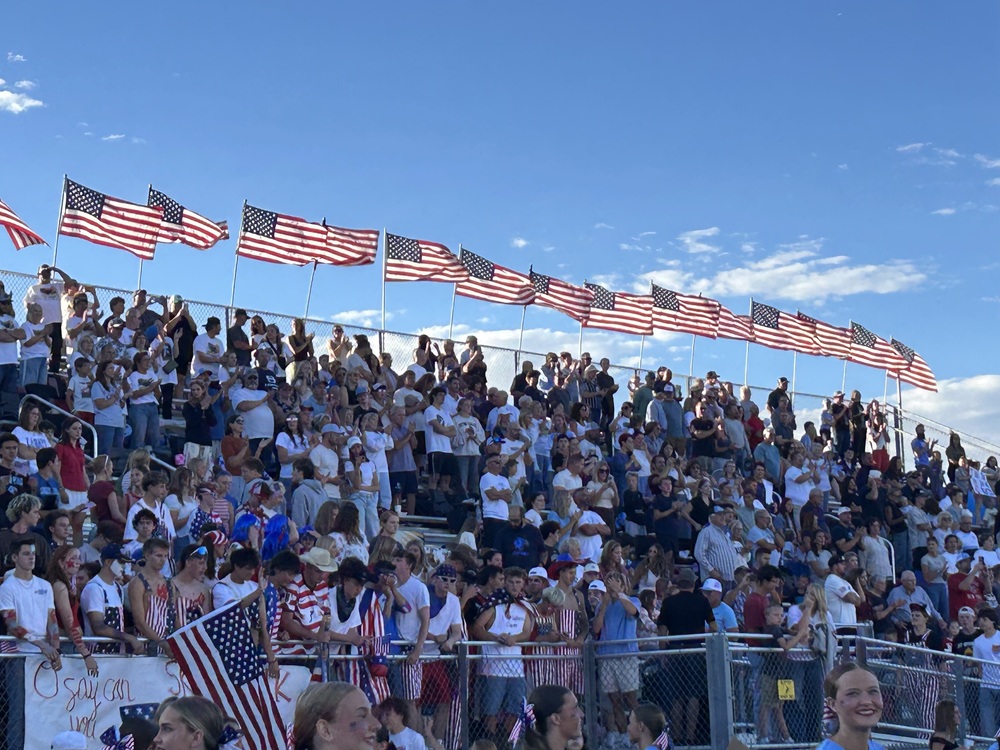 Crowd at Veterans Night