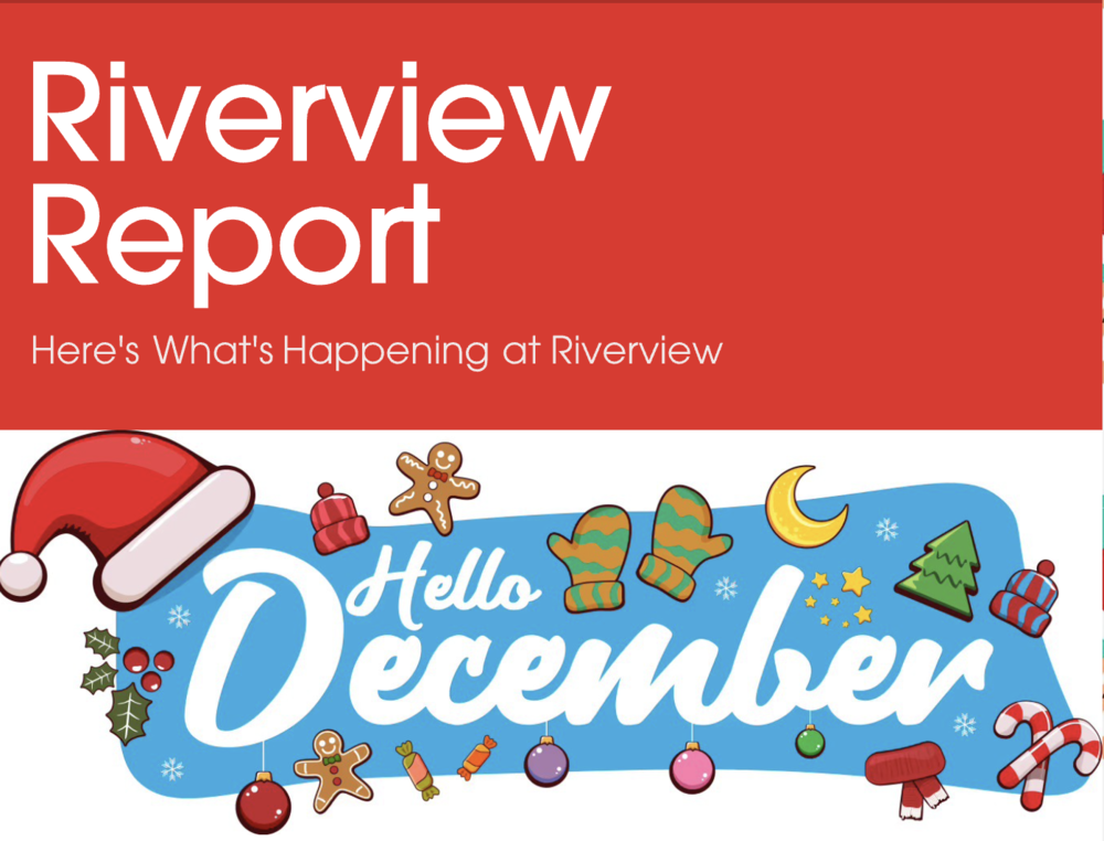 Riverview Report - Principal's Newsletter