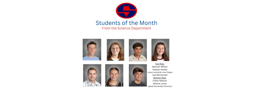 Sept Students of the Month