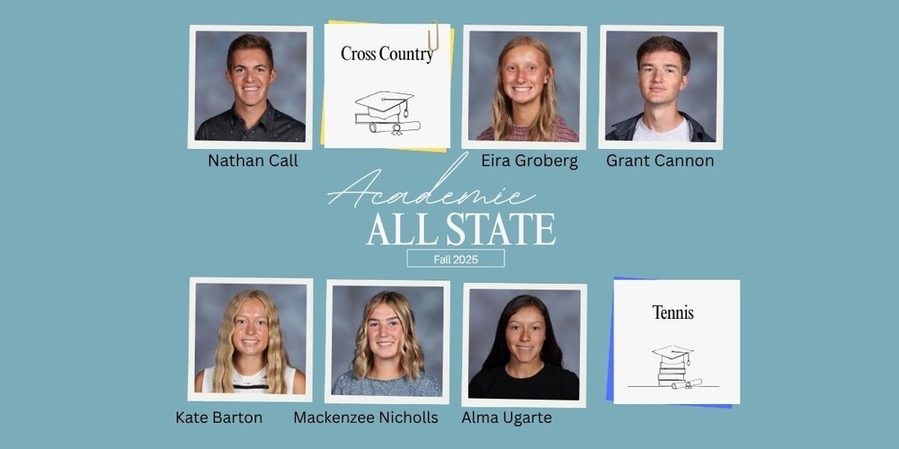 Academic Allstate Recipients- Cross Country & Tennis 2025