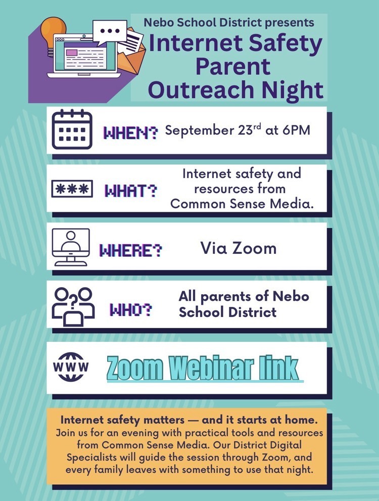 internet safety flier 