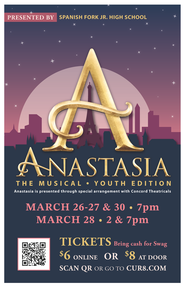 anastasia the musical youth edition