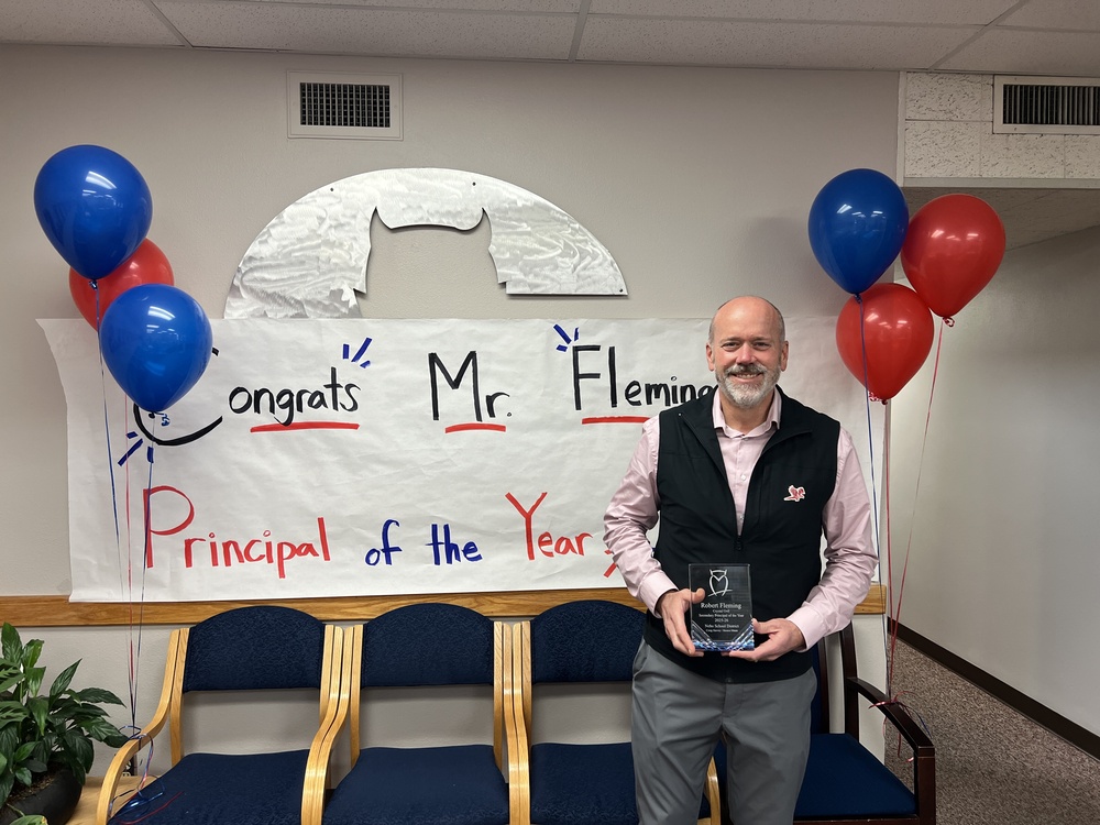 Mr. Fleming is Nebo Principal of the Year