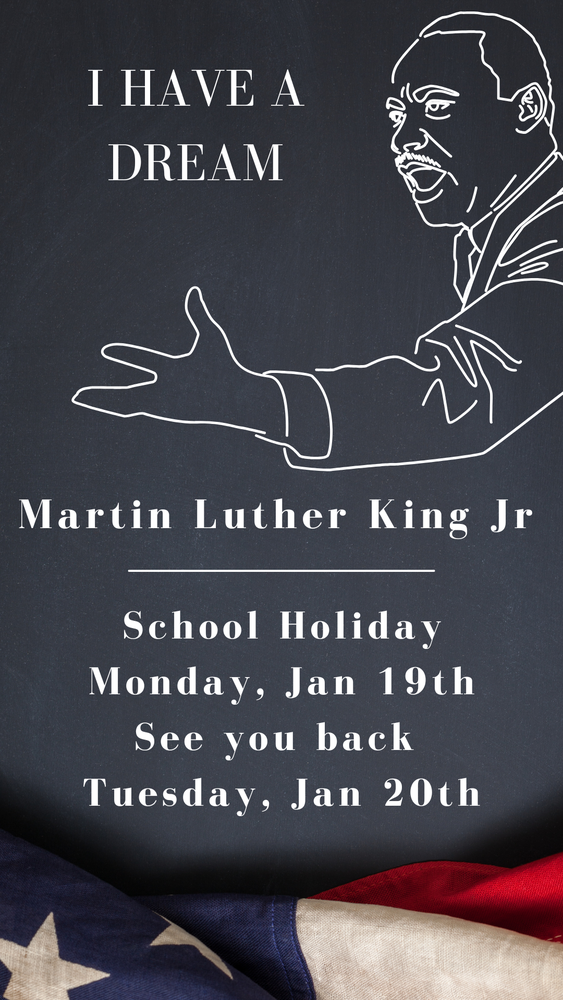 MLK Day-No School