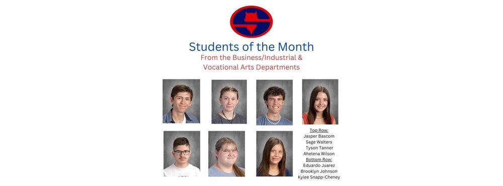 May Students of the Month