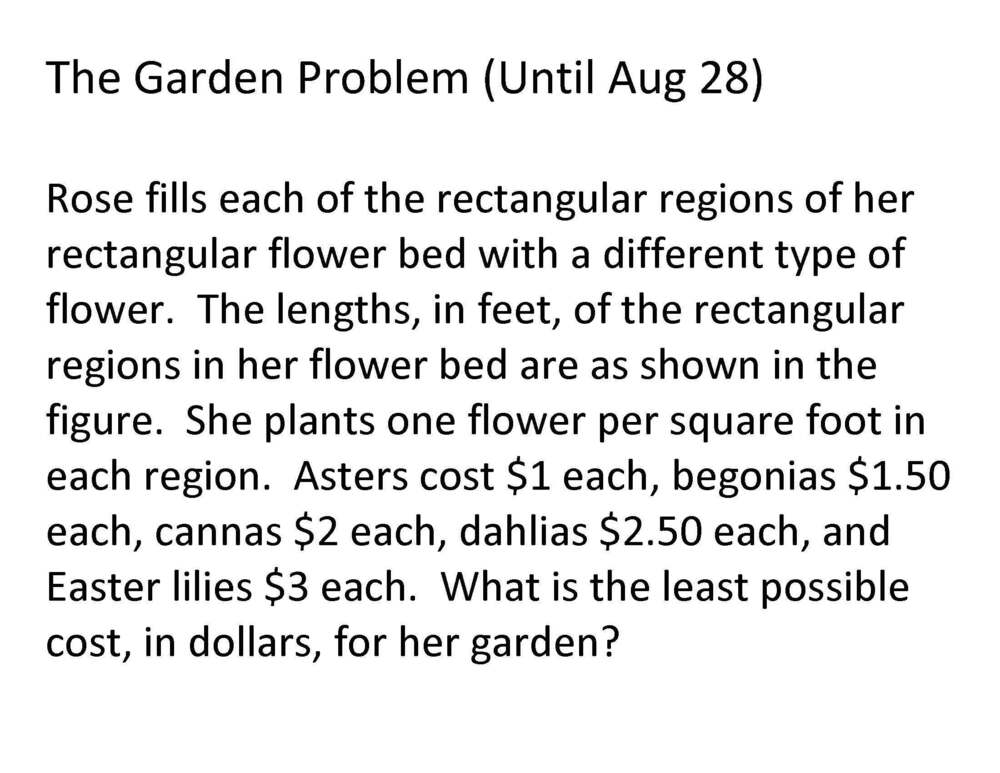 Math Problem of the Week