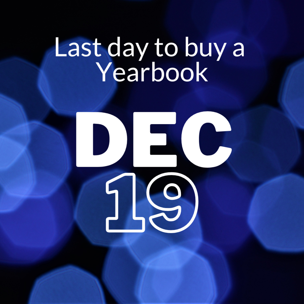 Yearbook Deadline