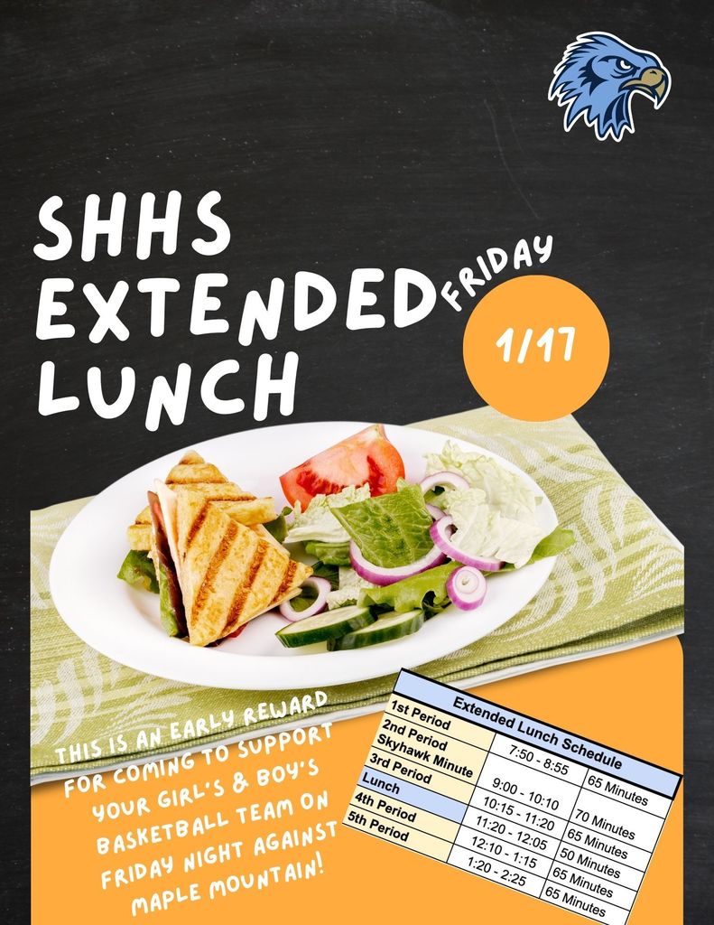 Extended Lunch flyier
