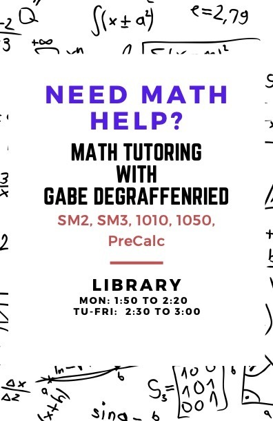 Math tutoring flyer