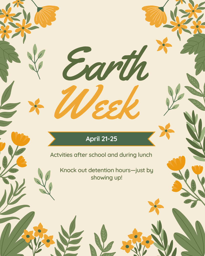 Earth Week activities