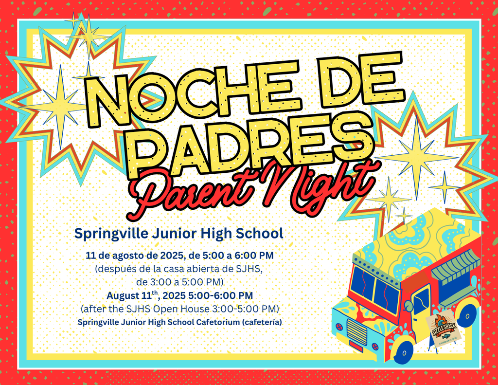 Noche de padres on August 11 from 5-6