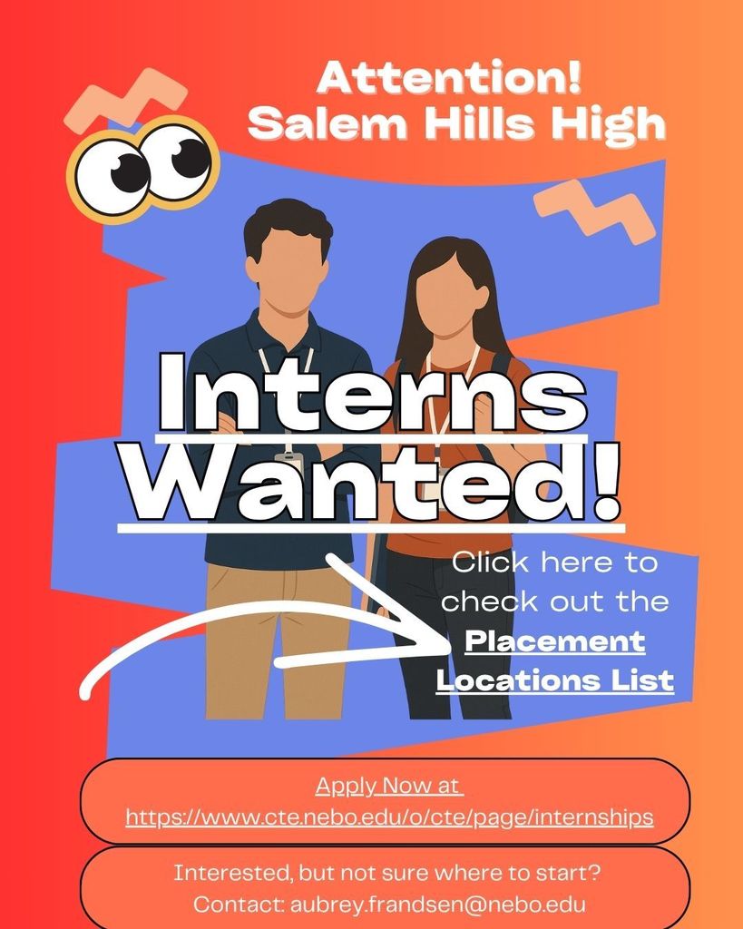 Work Based Internship Flyer Info