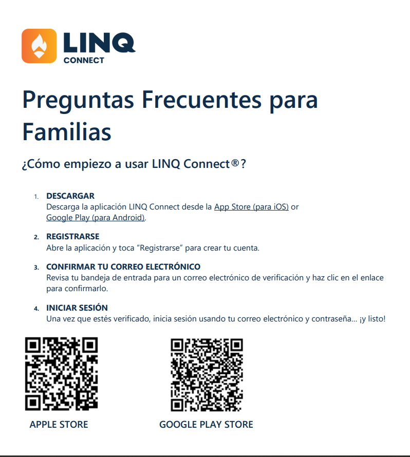 LINQ Lunch Payment System - Spanish
