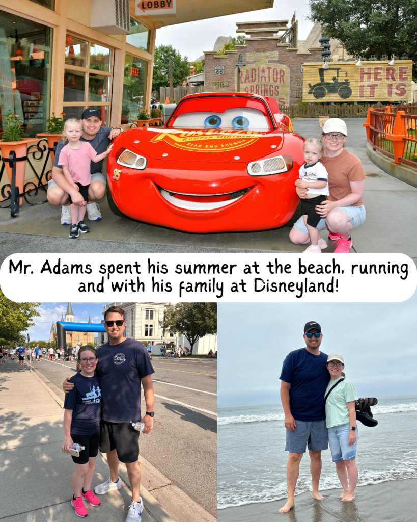 Mr. Adam's summer
