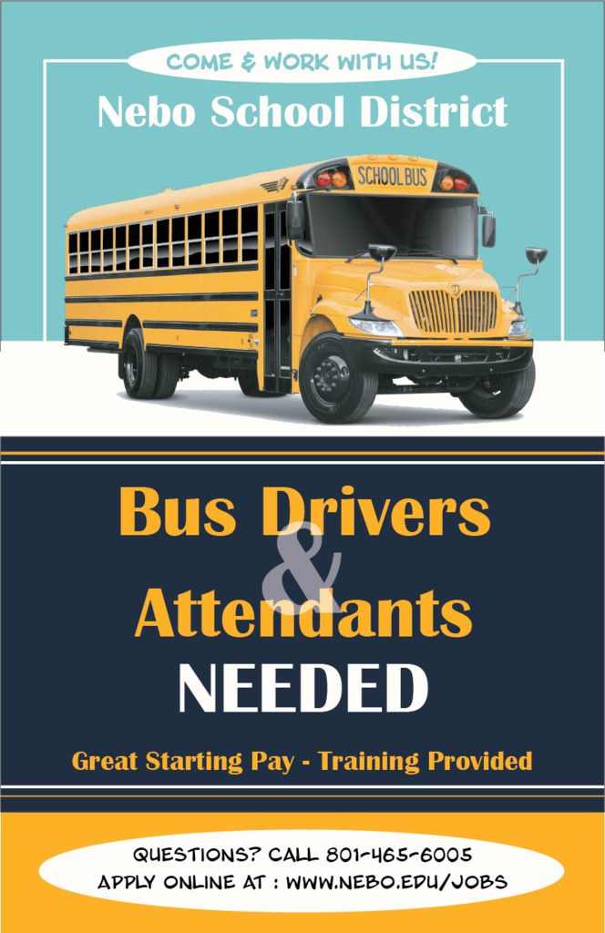 Bus Drivers and Attendants Needed