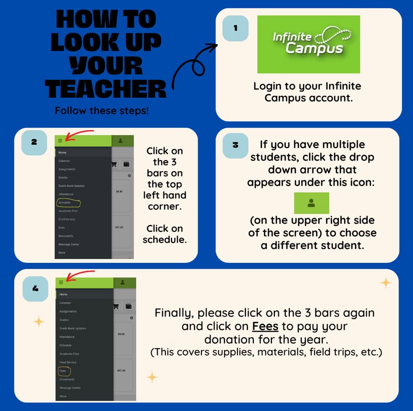 teacher assignment instructions