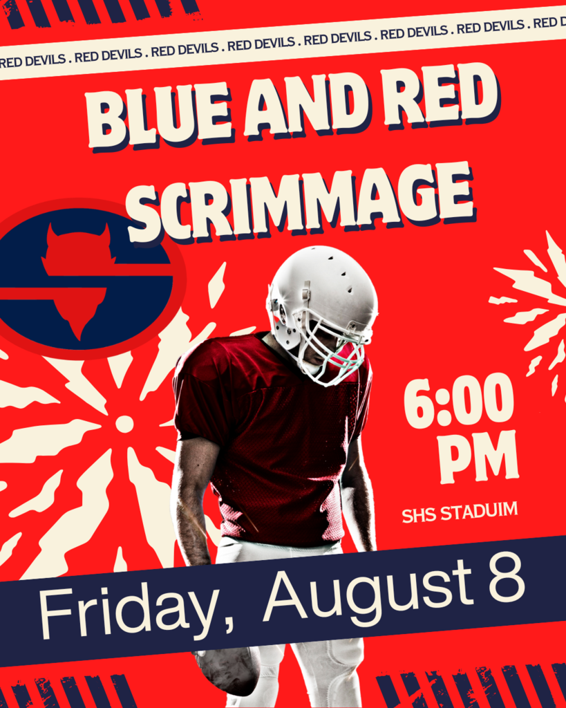 Blue and Red Scrimmage