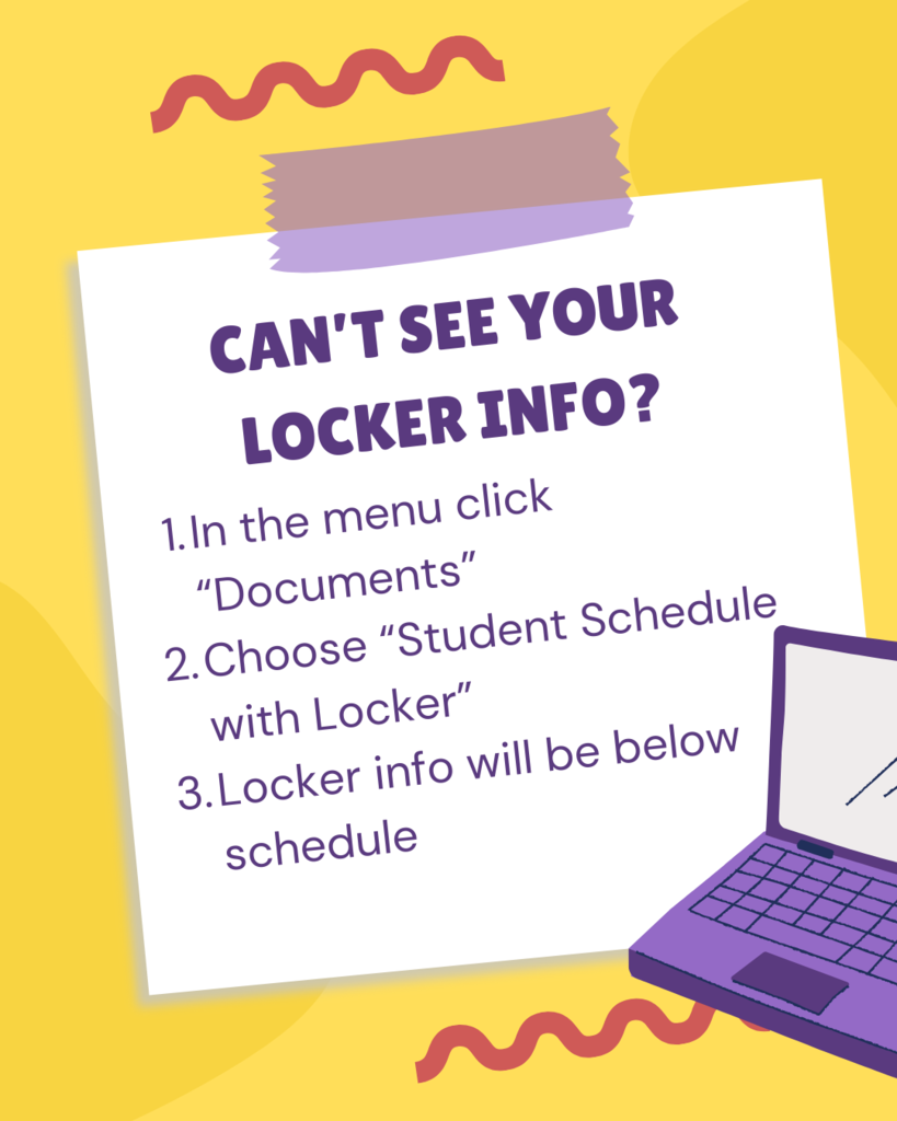 Can’t see your Locker Info