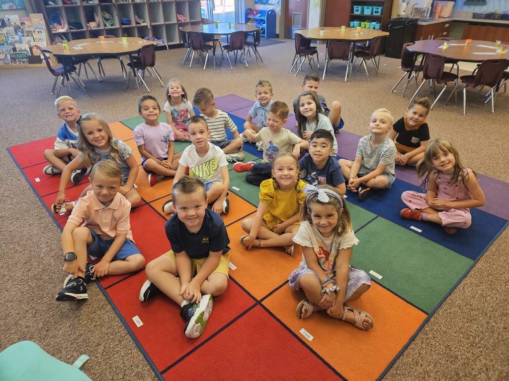 Mrs. Cheever's AM Kindergarteners.