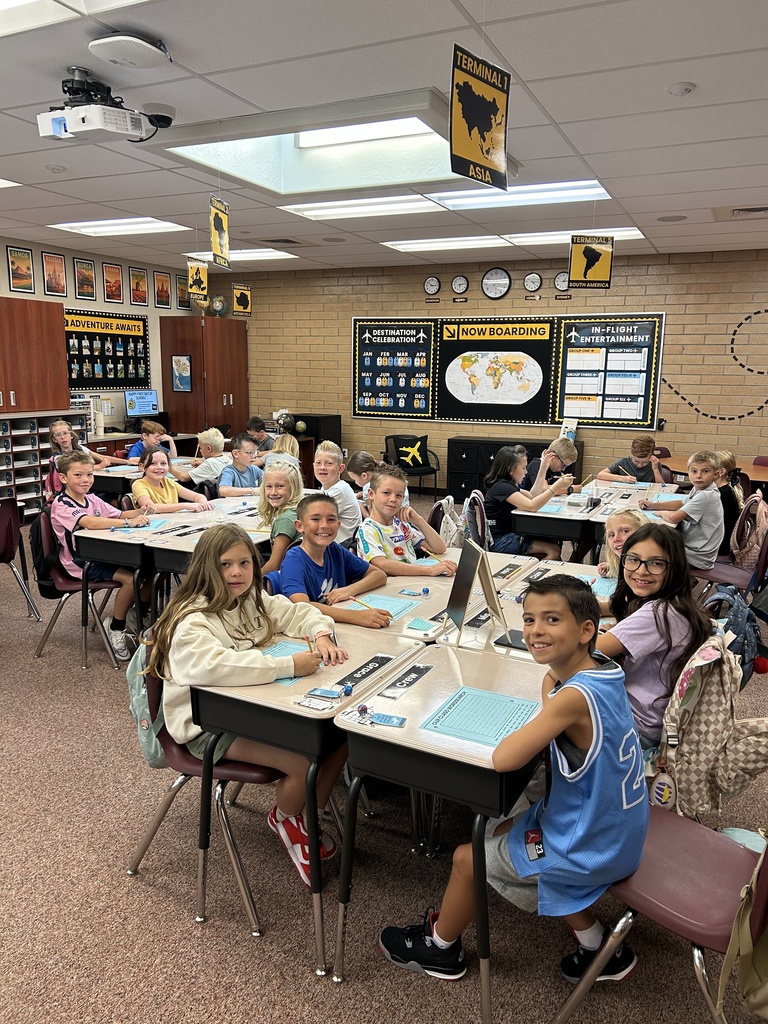Ms. Patterson's 4th grade class.