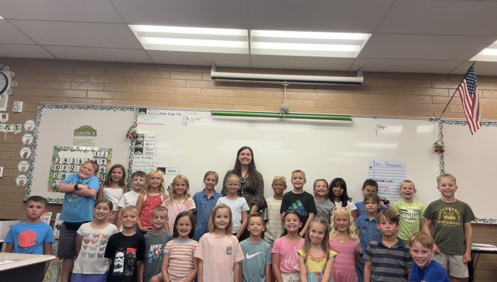 Mrs. Curby's third grade class.