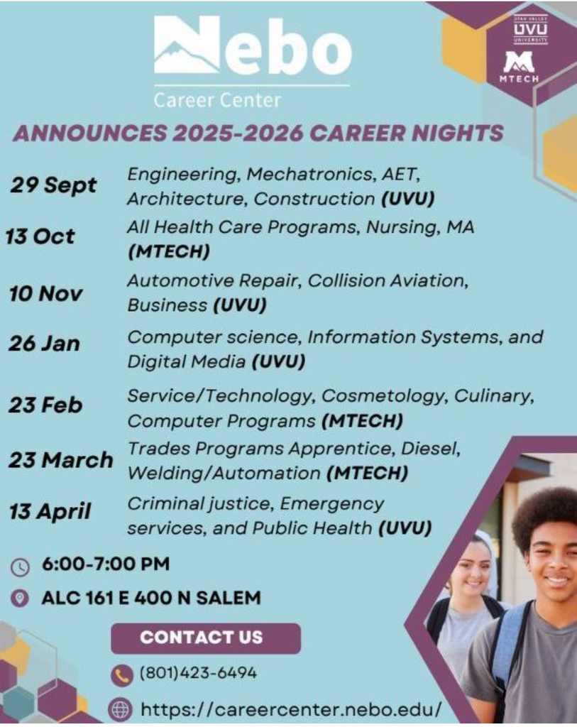 Career Nights Flyer