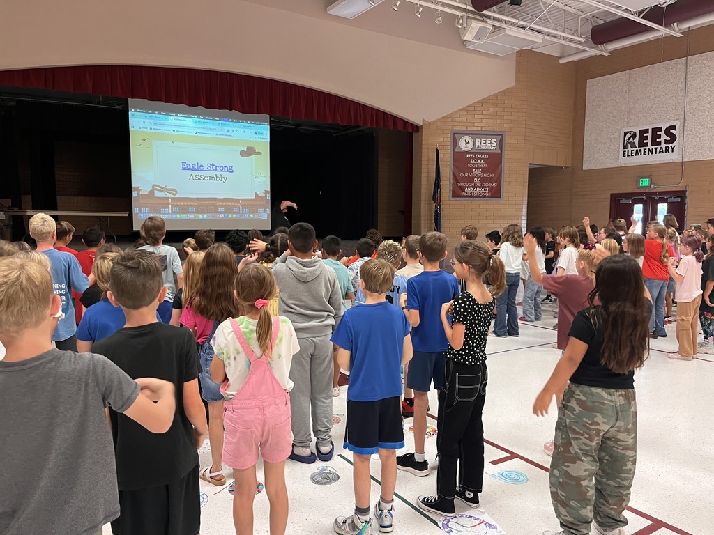 Mrs Robbins teaching dance