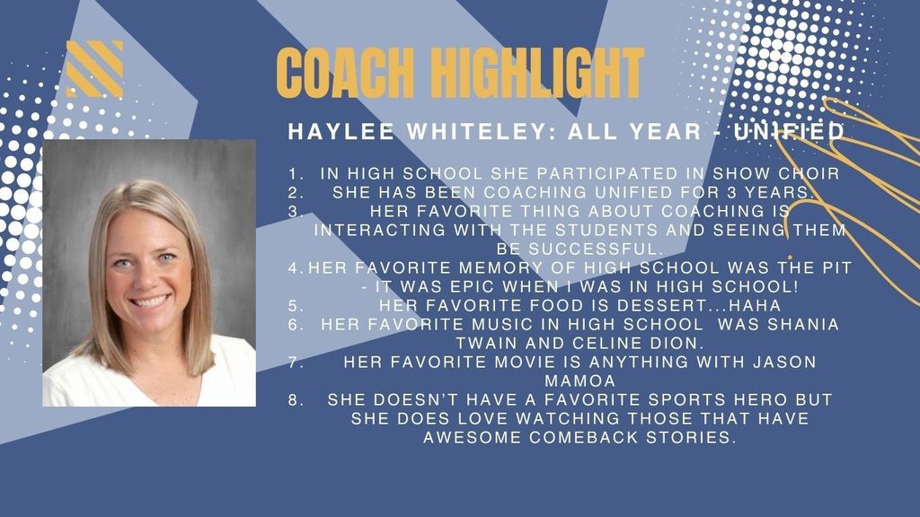 Haylee Whiteley- Coach Highlight!
