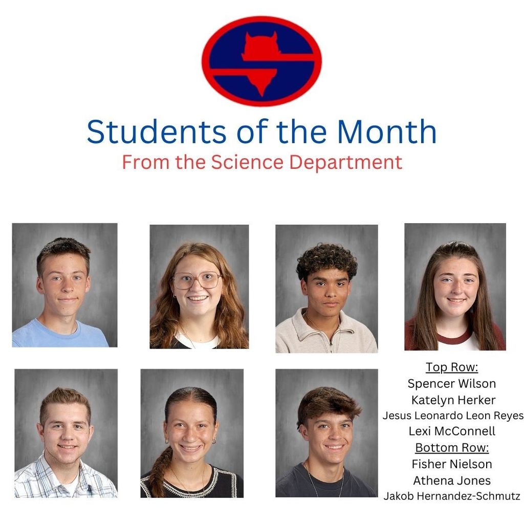 September 2025 Students of the Month