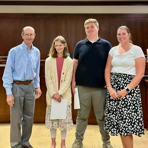 Red Devils students are honored with the Mayor's Award