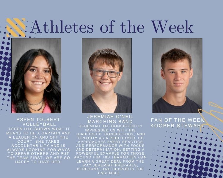 Athletes of the Week
