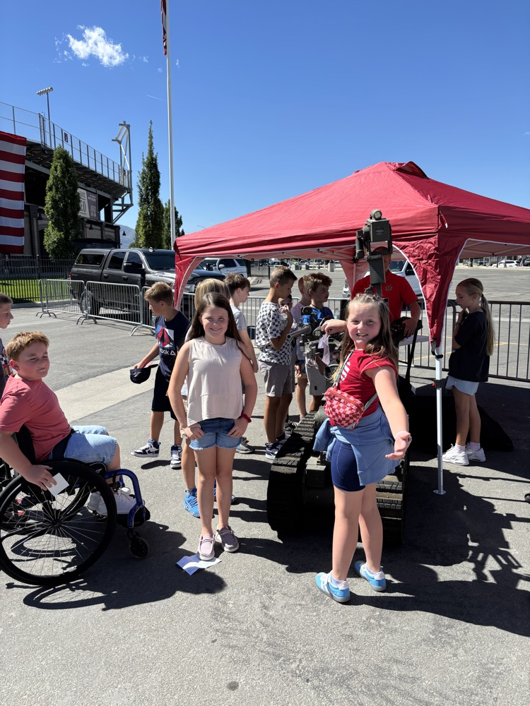 students at 9/11 event