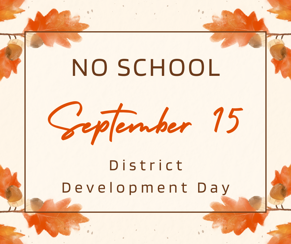 No School on September 15th