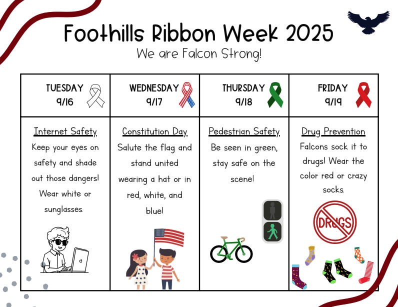 Foothills Ribbon Week 2025