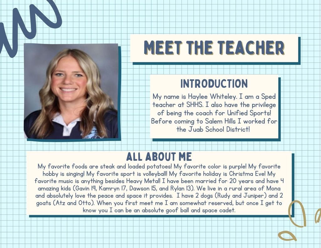 Teacher/Coach Spotlight: Haylee Whiteley