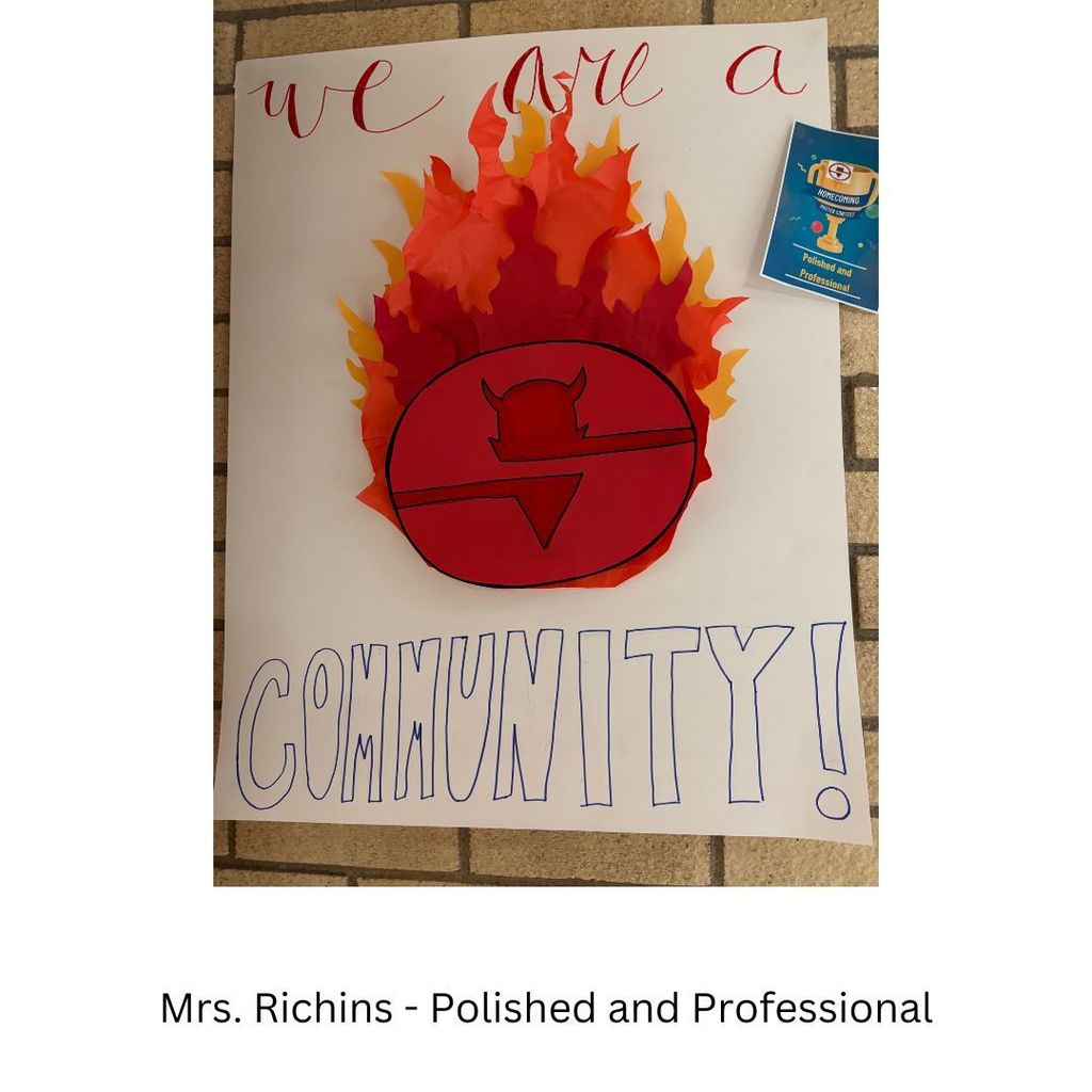 HOCO Poster Contest - Mrs. Richins - Polished and Professional