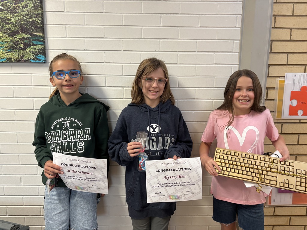 Keyboarding Competition Winners