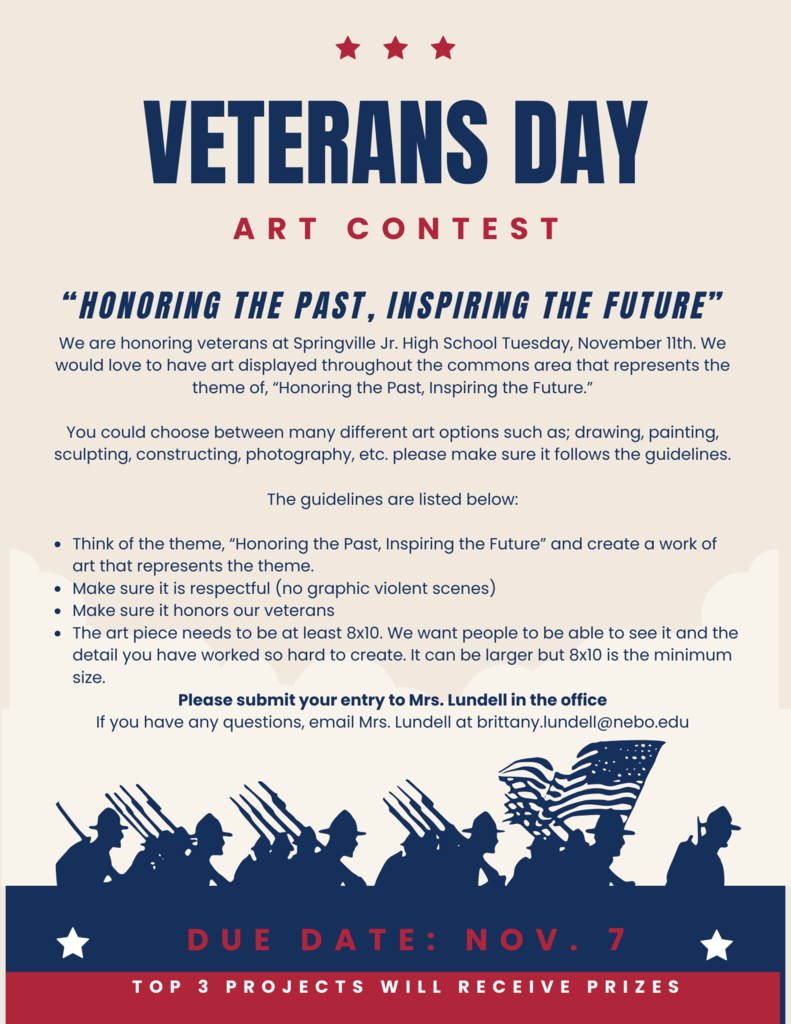 Veterans Day Art Contest