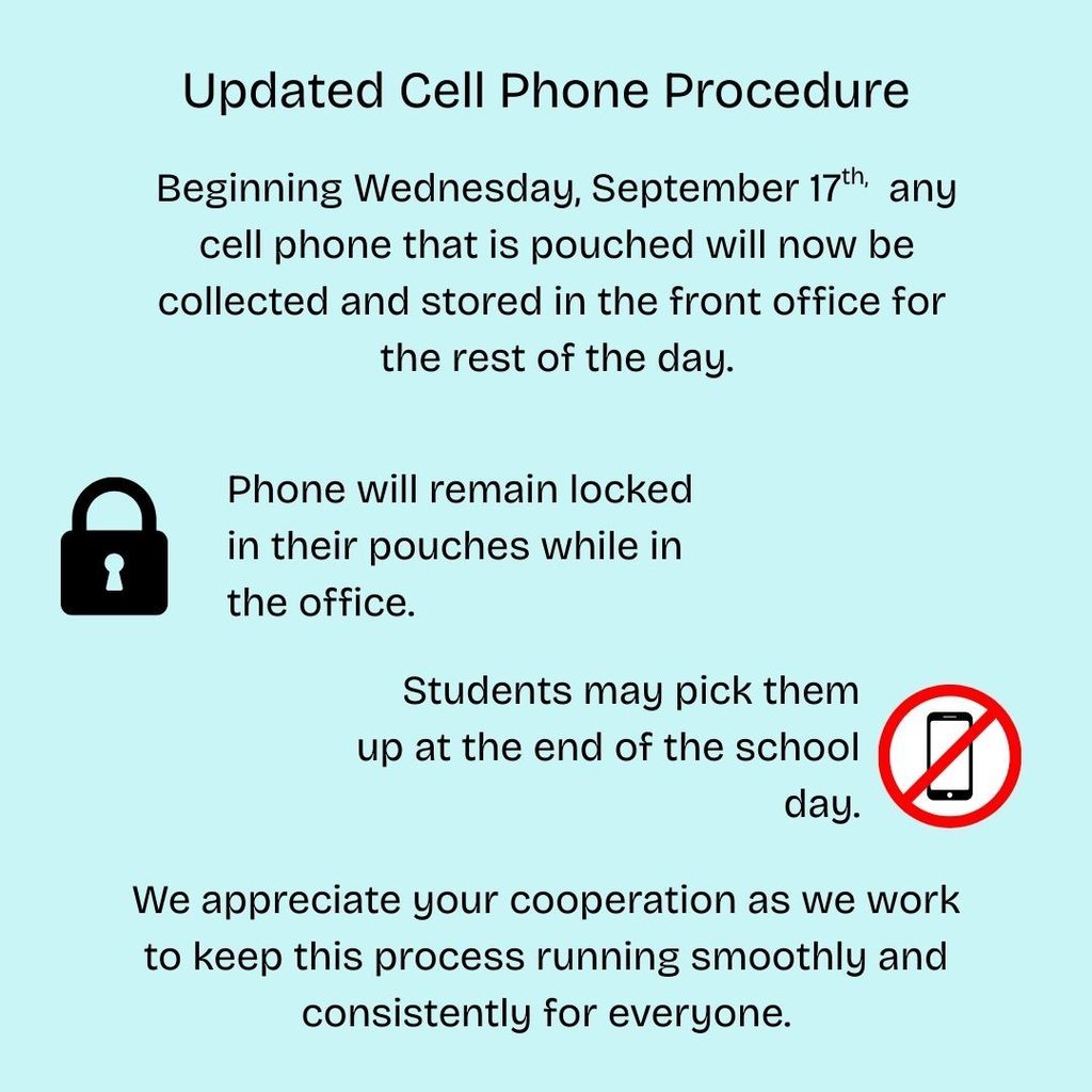 Cell phone policy