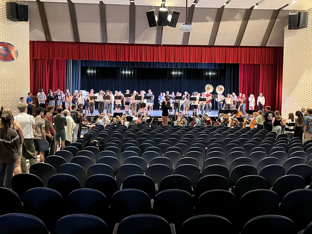 Bring Down the House rehearsal