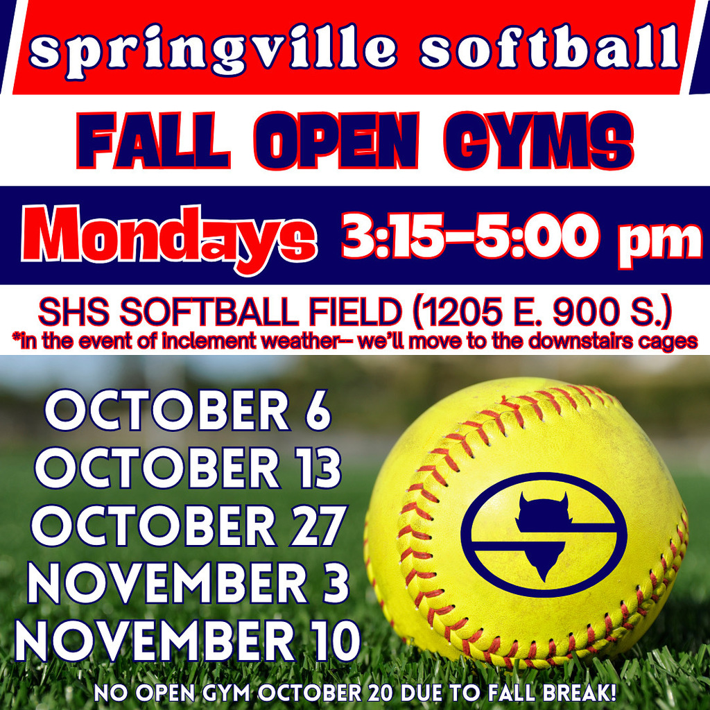 Softball Open Gyms