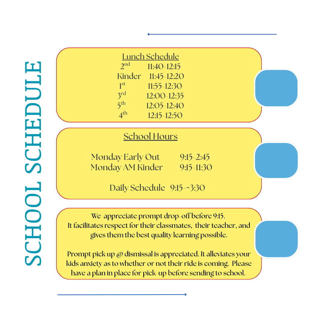 school schedule