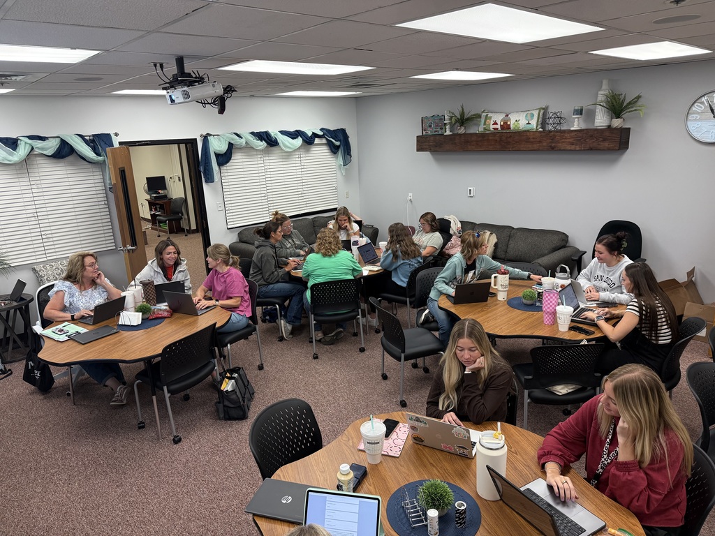 Teachers collaborating