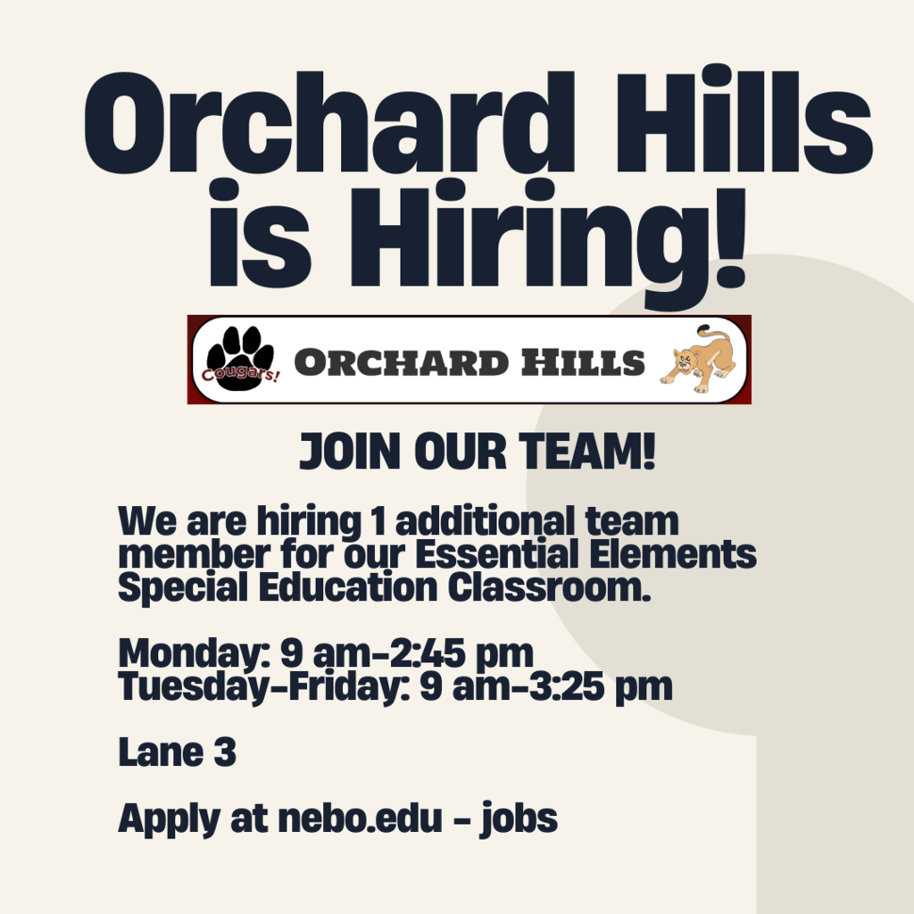 We Are Hiring!