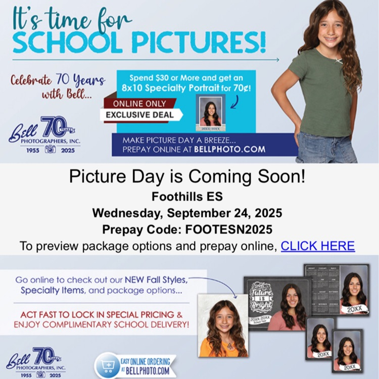 Picture Day Flyer
