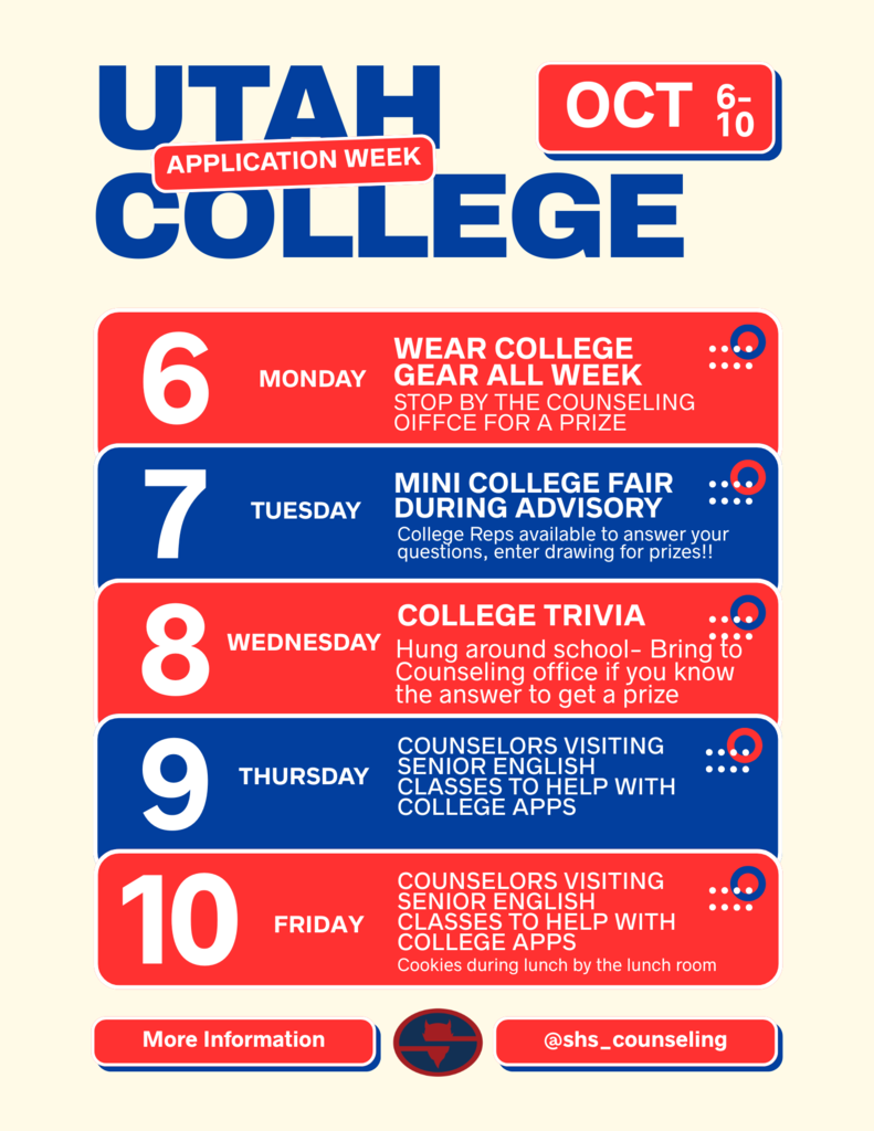 Utah College Application Week