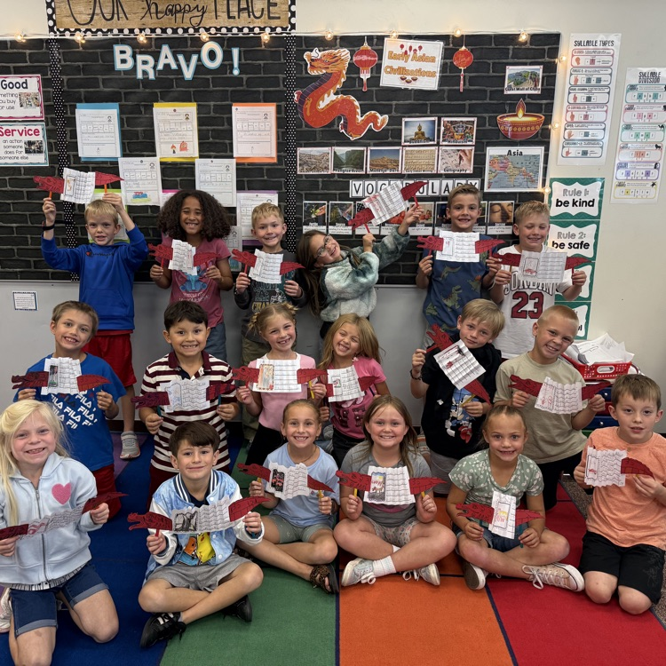 2nd grade Chinese dragons 