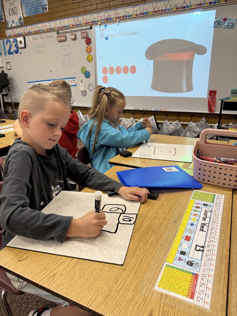 Missing Number Activity in 1st Grade