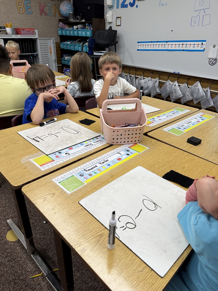 Missing Number Activity in 1st Grade
